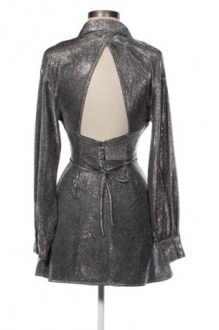 Sukienka Bershka, Rozmiar S, Kolor Srebrzysty, Cena 95,99 zł