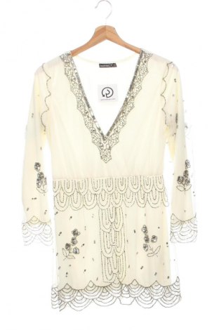 Šaty  Boohoo, Velikost XS, Barva Krémová, Cena  939,00 Kč