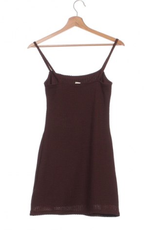 Рокля H&M, Размер XXS, Цвят Кафяв, Цена 29,99 лв.