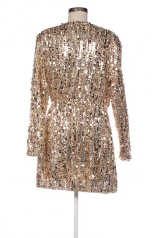 Sukienka H&M, Rozmiar L, Kolor Złocisty, Cena 95,99 zł