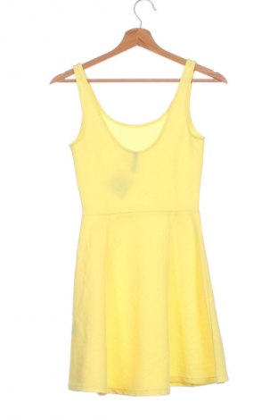 Рокля H&M Divided, Размер XXS, Цвят Жълт, Цена 29,99 лв.