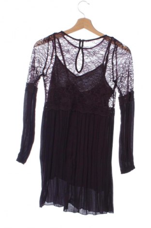 Kleid Mango, Größe XS, Farbe Lila, Preis 23,99 €