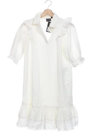 Φόρεμα Pieces, Μέγεθος XS, Χρώμα Λευκό, Τιμή 29,99 €
