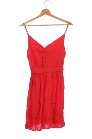 Sukienka Tommy Jeans, Rozmiar XS, Kolor Czerwony, Cena 222,99 zł