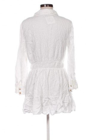 Kleid Zara, Größe S, Farbe Weiß, Preis 18,99 €