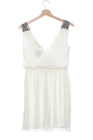 Kleid Zara, Größe XS, Farbe Weiß, Preis 14,99 €