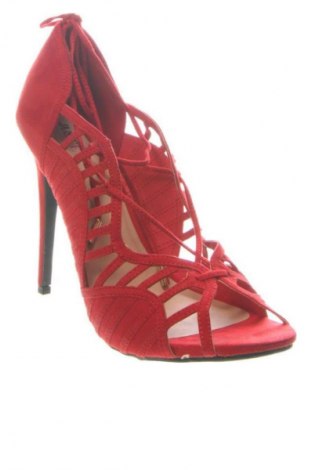 Сандали Justfab, Размер 41, Цвят Червен, Цена 39,43 лв.