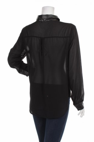 Γυναικείο πουκάμισο, Μέγεθος L, Χρώμα Μαύρο, Τιμή 14,23 €