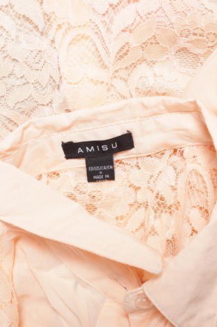Γυναικείο πουκάμισο Amisu, Μέγεθος S, Χρώμα  Μπέζ, Τιμή 15,46 €
