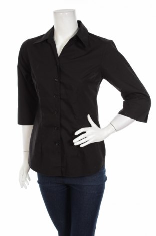 Γυναικείο πουκάμισο, Μέγεθος XS, Χρώμα Μαύρο, Τιμή 19,18 €