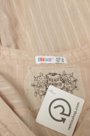 Γυναικείο πουκάμισο Denim Co, Μέγεθος M, Χρώμα  Μπέζ, Τιμή 15,46 €