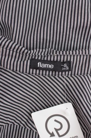 Γυναικείο πουκάμισο Flame, Μέγεθος S, Χρώμα Μαύρο, Τιμή 11,13 €