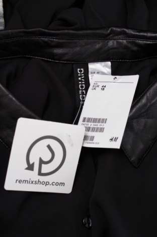 Γυναικείο πουκάμισο H&M Divided, Μέγεθος XL, Χρώμα Μαύρο, Τιμή 24,74 €