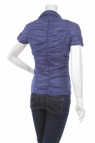 Γυναικείο πουκάμισο Mango, Μέγεθος L, Χρώμα Μπλέ, Τιμή 16,08 €