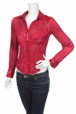Γυναικείο πουκάμισο Marks & Spencer, Μέγεθος S, Χρώμα Κόκκινο, Τιμή 20,62 €