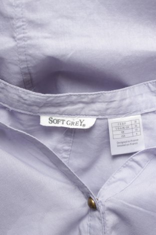 Γυναικείο πουκάμισο Soft Grey, Μέγεθος S, Χρώμα Γκρί, Τιμή 11,13 €