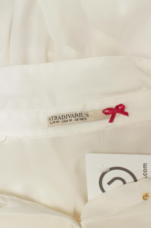 Γυναικείο πουκάμισο Stradivarius, Μέγεθος M, Χρώμα Εκρού, Τιμή 11,86 €