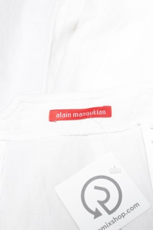 Дамски панталон Alain Manoukian, Размер M, Цвят Бял, Цена 37,00 лв.