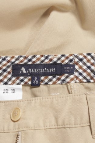 Дамски панталон Aquascutum, Размер M, Цвят Бежов, Цена 66,00 лв.
