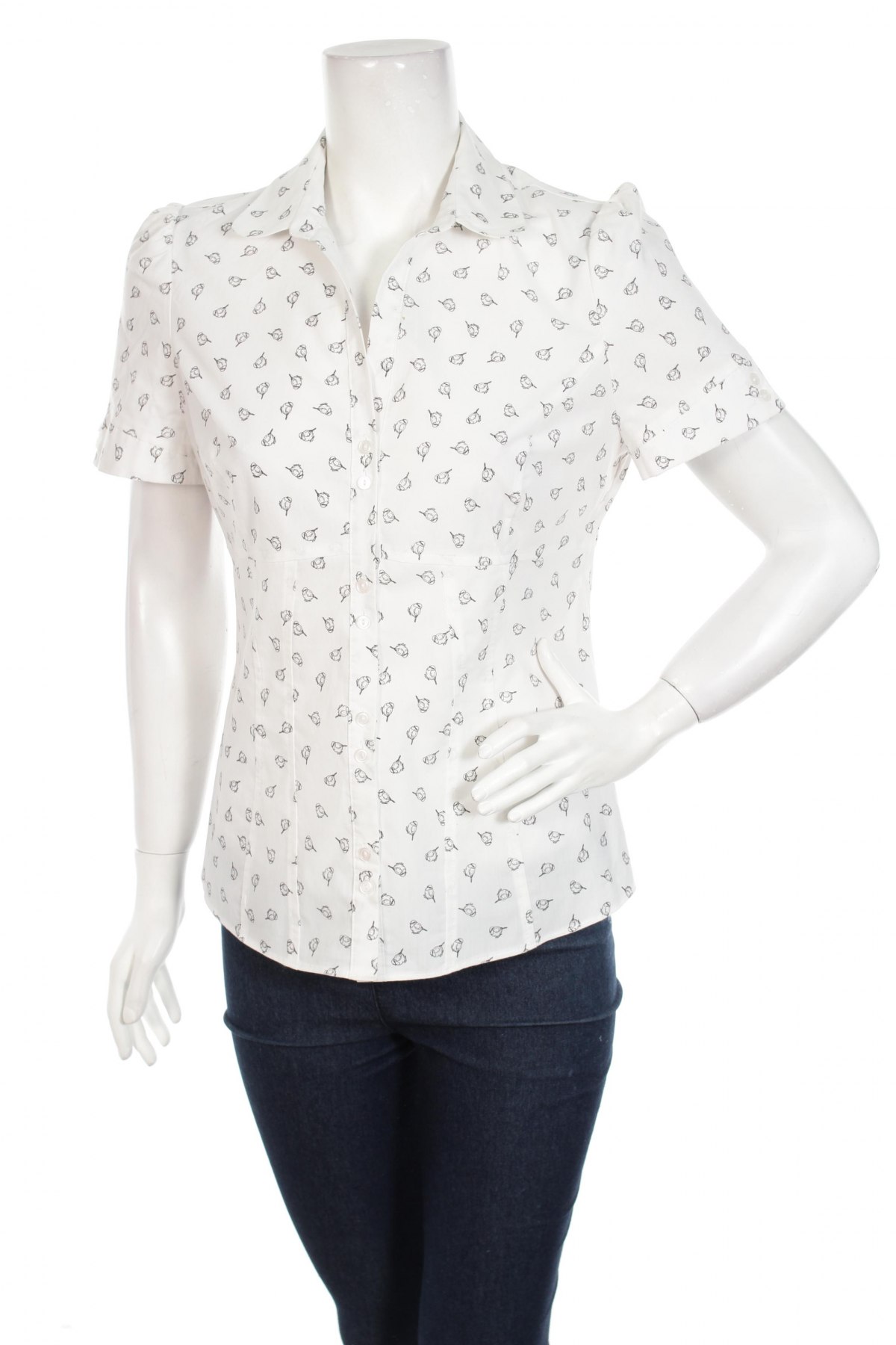 Γυναικείο πουκάμισο Atmosphere, Μέγεθος M, Χρώμα Λευκό, Τιμή 11,13 €