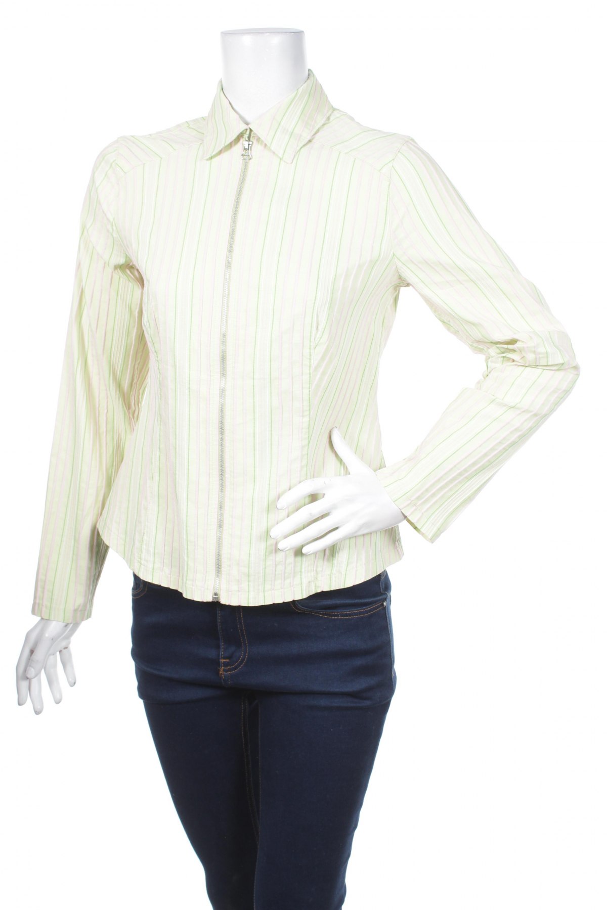 Γυναικείο πουκάμισο Olsen, Μέγεθος M, Χρώμα Πράσινο, Τιμή 14,23 €
