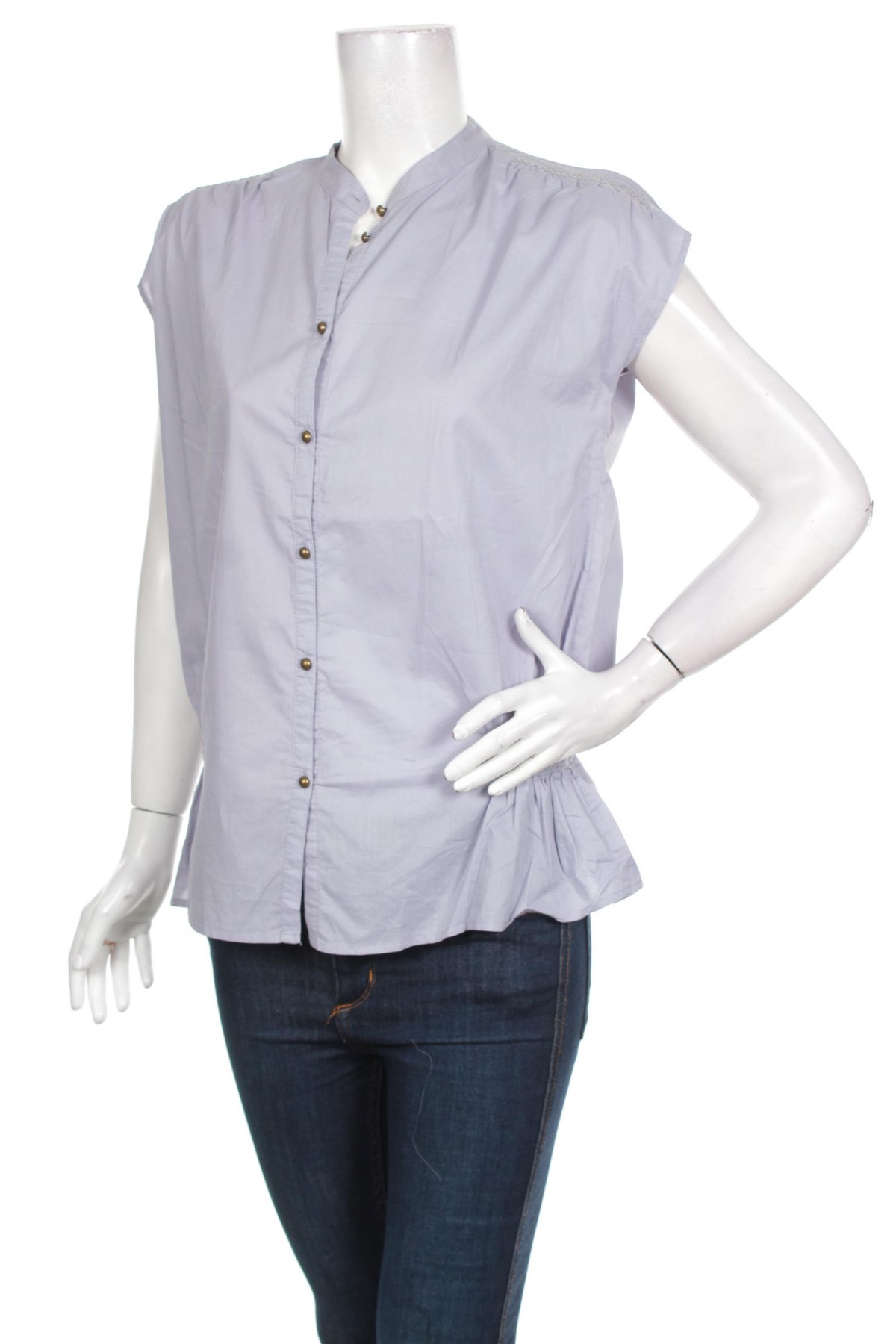 Γυναικείο πουκάμισο Soft Grey, Μέγεθος S, Χρώμα Γκρί, Τιμή 11,13 €