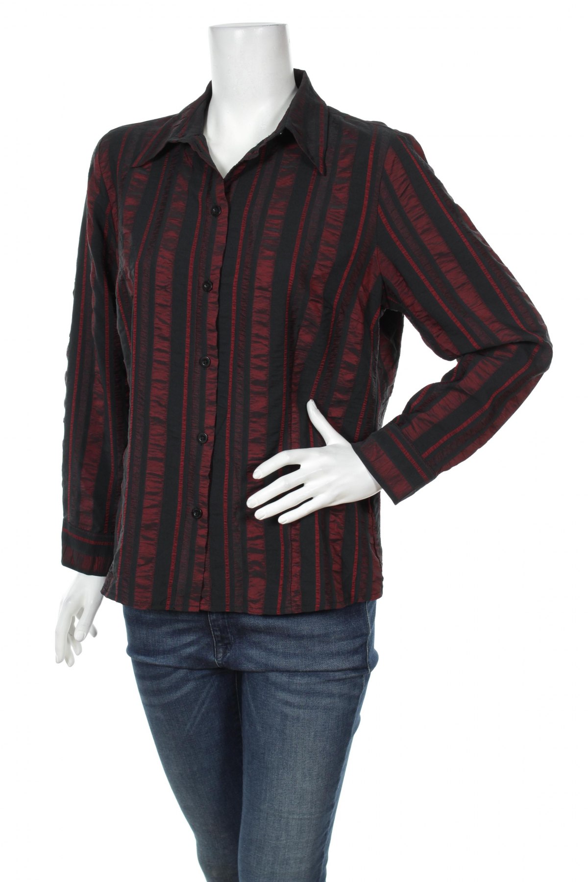 Γυναικείο πουκάμισο Wissmach, Μέγεθος L, Χρώμα Μαύρο, Τιμή 15,46 €