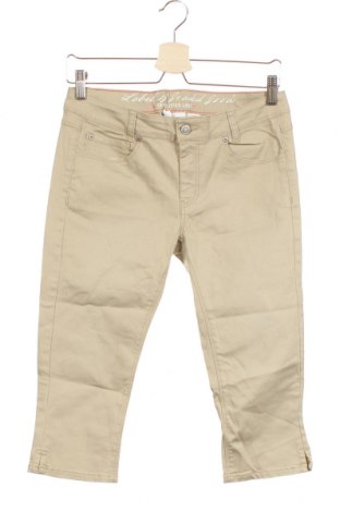 Παιδικό παντελόνι H&M L.O.G.G., Μέγεθος 14-15y/ 168-170 εκ., Χρώμα  Μπέζ, 97% βαμβάκι, 3% ελαστάνη, Τιμή 3,35 €