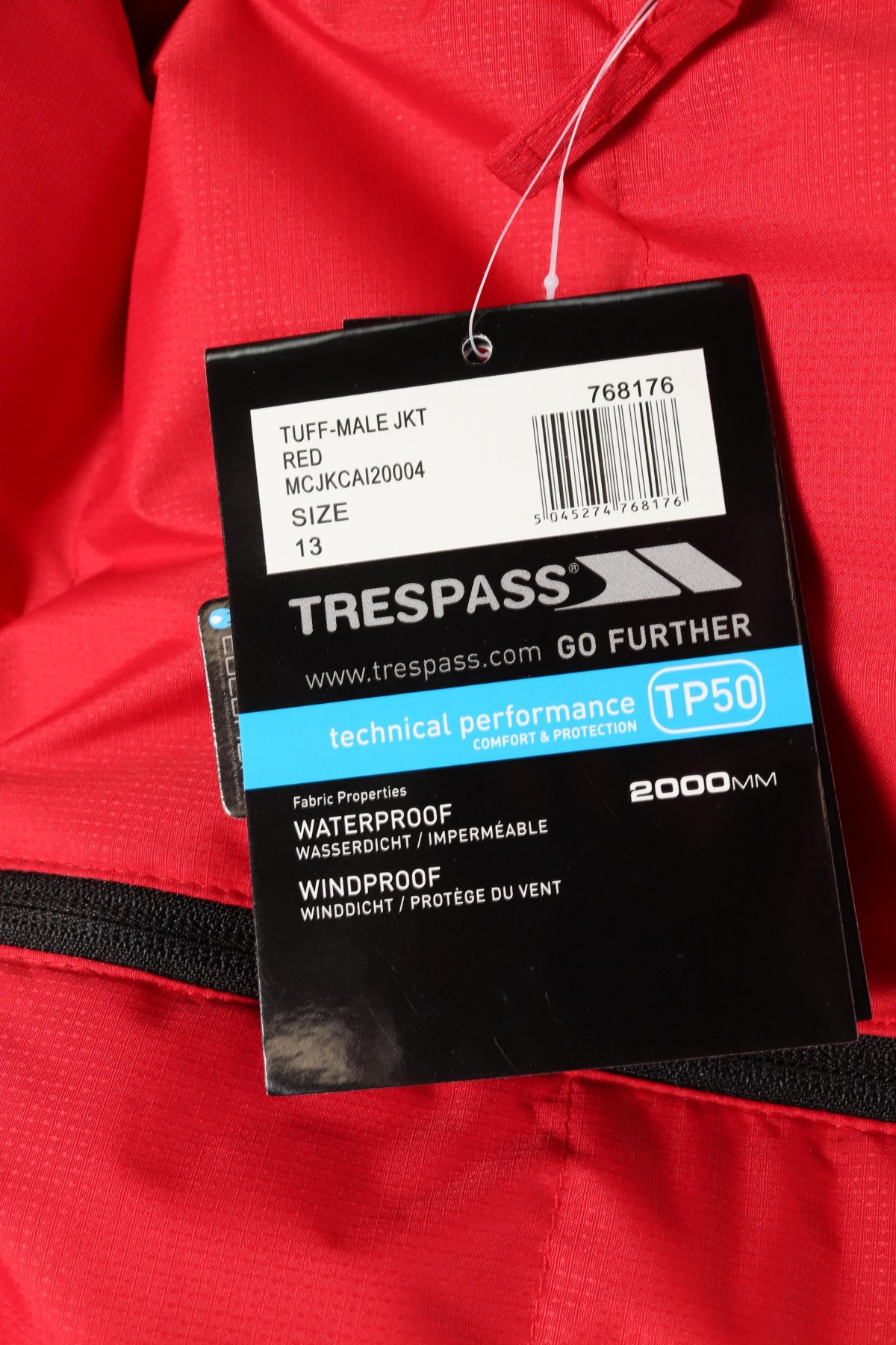trespass go further technical performance tp50