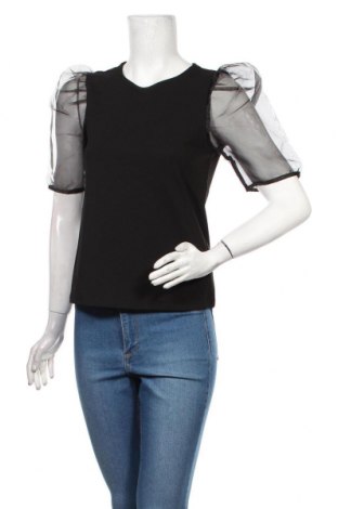 Дамска блуза Jacqueline De Yong, Размер XS, Цвят Черен, 95% полиестер, 5% еластан, Цена 24,00 лв.