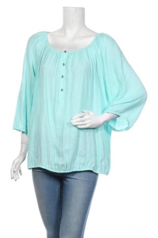 Дамска блуза Wallis, Размер XL, Цвят Зелен, 58% вискоза, 42% полиестер, Цена 25,94 лв.