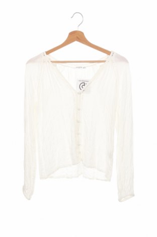 Дамска блуза Yfl Reserved, Размер XS, Цвят Бял, Вискоза, Цена 26,00 лв.