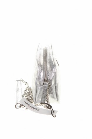 Geantă de femei Maria Mare, Culoare Argintiu, Piele ecologică, Preț 219,57 Lei