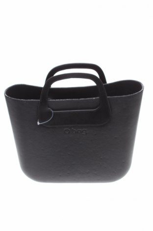 Γυναικεία τσάντα O bag, Χρώμα Μαύρο, Πολυουρεθάνης, γνήσιο δέρμα, Τιμή 69,99 €