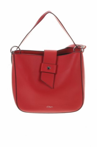 Дамска чанта S.Oliver, Цвят Червен, Еко кожа, Цена 51,60 лв.