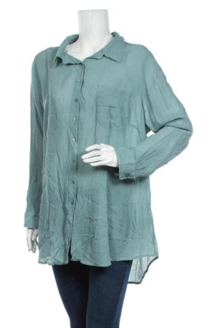 Γυναικείο πουκάμισο Autograph, Μέγεθος XXL, Χρώμα Πράσινο, 85% βισκόζη, 15% πολυαμίδη, Τιμή 15,20 €