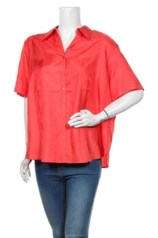 Γυναικείο πουκάμισο Gerry Weber, Μέγεθος XXL, Χρώμα Κόκκινο, Πολυεστέρας, Τιμή 13,36 €