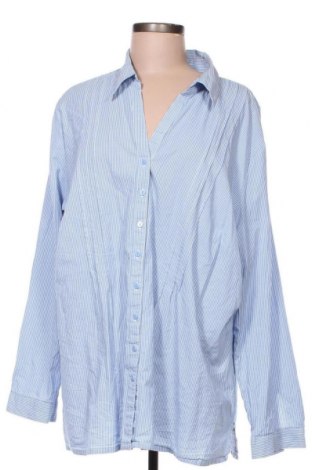 Damska koszula Mia Linea, Rozmiar 3XL, Kolor Niebieski, 97% bawełna, 3% elastyna, Cena 79,00 zł