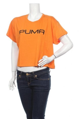 Tricou de femei PUMA, Mărime XL, Culoare Portocaliu, 50% bumbac, 50% modal, Preț 86,25 Lei