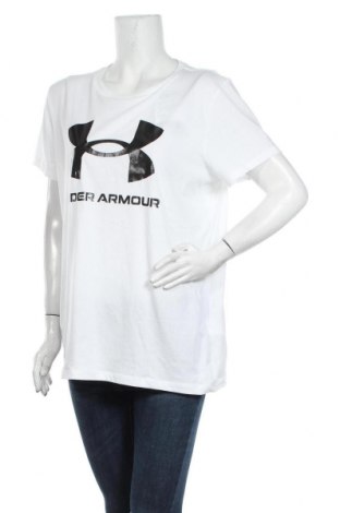 Dámske tričko Under Armour, Veľkosť XL, Farba Biela, 60% bavlna, 40% polyester, Cena  24,90 €