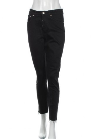 Damskie jeansy Perfect Jeans By Gina Tricot, Rozmiar M, Kolor Czarny, 98% bawełna, 2% elastyna, Cena 50,38 zł
