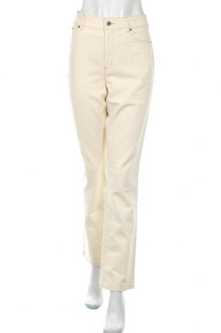 Dámské džíny  Ralph Lauren, Velikost XL, Barva Krémová, 99% bavlna, 1% elastan, Cena  434,00 Kč