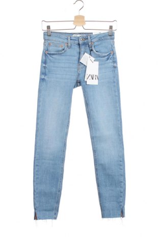 Damen Jeans Zara, Größe S, Farbe Blau, 95% Baumwolle, 3% Polyester, 2% Elastan, Preis 24,01 €