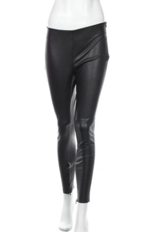 Γυναικείο παντελόνι δερμάτινο Zara, Μέγεθος S, Χρώμα Μαύρο, Δερματίνη, Τιμή 22,61 €