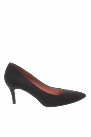 Дамски обувки Alberto Zago, Размер 38, Цвят Черен, Естествен велур, Цена 139,00 лв.