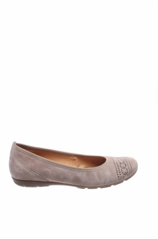Γυναικεία παπούτσια Gabor, Μέγεθος 38, Χρώμα  Μπέζ, Φυσικό σουέτ, Τιμή 41,57 €
