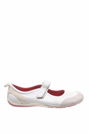 Дамски обувки Geox, Размер 39, Цвят Бял, Естествена кожа, естествен велур, Цена 84,96 лв.