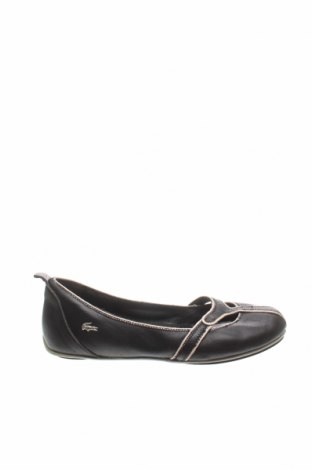 Дамски обувки Lacoste, Размер 35, Цвят Черен, Естествена кожа, Цена 78,00 лв.