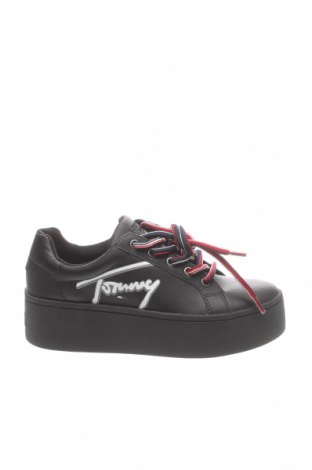 Dámske topánky  Tommy Hilfiger, Veľkosť 36, Farba Čierna, Pravá koža , Eko koža , Cena  128,71 €