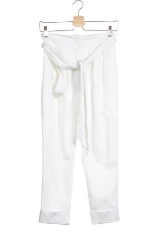 Γυναικείο παντελόνι Apart, Μέγεθος XXS, Χρώμα Λευκό, 67% βαμβάκι, 30% πολυαμίδη, 3% ελαστάνη, Τιμή 13,36 €